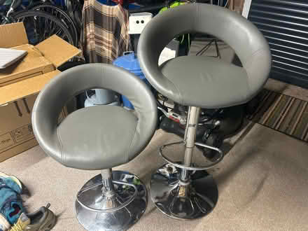 Photo of free Grey Bar Stools (Sutton St Nicholas HR1) #1