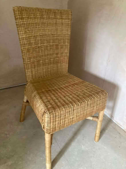 Photo of free Wicker dining chair (Divinity Road OX4) #1