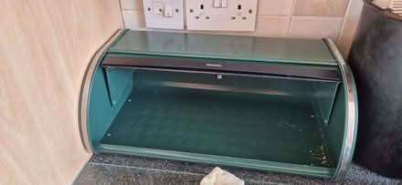 Photo of free Green bread bin (Altrincham WA15) #2
