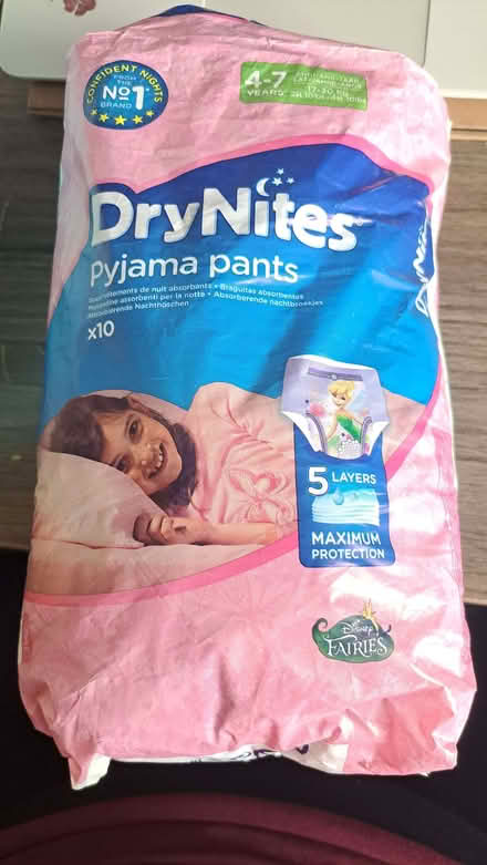Photo of free Six DryNites Pyjama Pants Size 4-7 Years (Epping CM16) #1