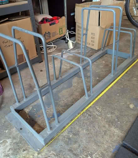 Photo of free Metal bike rack for 4 bicycles (Sale M33) #3