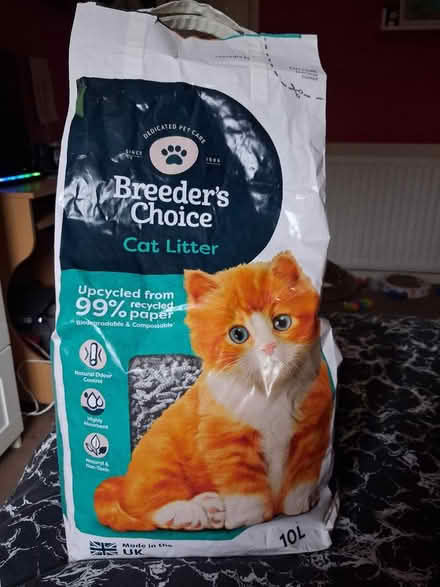 Photo of free Paper Pellet Cat Litter (Upper St John Street WS14) #1