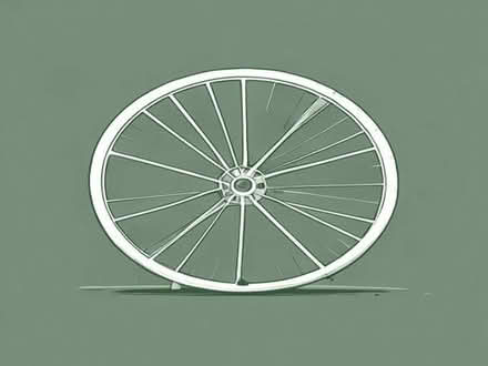 Photo of 28 inch front bike wheel with brake disc. (Aston CH5) #1