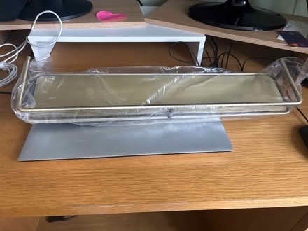 Photo of free Two small, antique brass, bathroom shelves (Shepherds Bush W14) #1