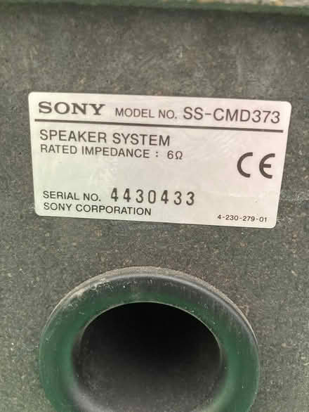 Photo of free Sony Speakers , 2 pairs (Brincliffe S11) #4