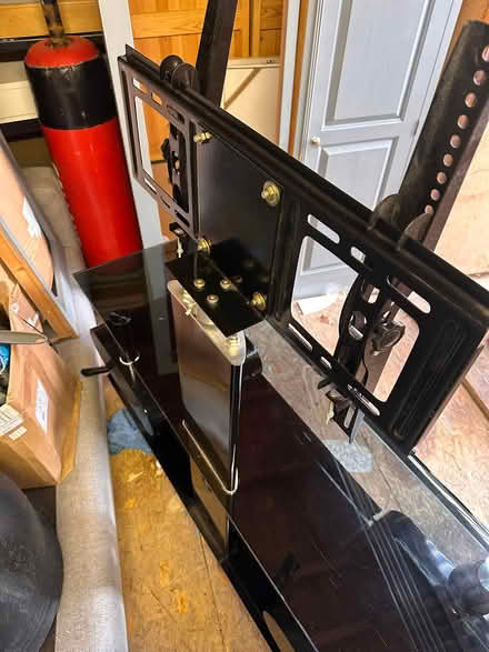Photo of free Black Glass TV Unit (CT6) #2