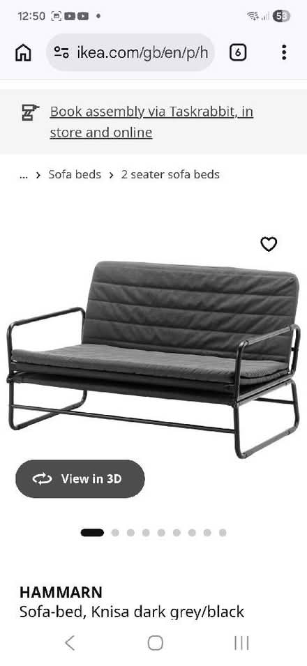 Photo of free IKEA Sofa Bed (Lowdham NG14) #1