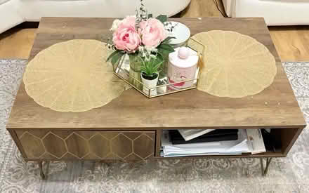 Photo of free Wooden storage table (Debden IG10) #4
