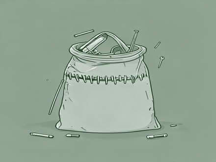 Photo of free Bag containing a mixture of screws and nails etc. (Ballynafoy BT6) #1