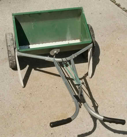Photo of free Lime ,seed or fertilizer spreader (Downtown Natick) #2