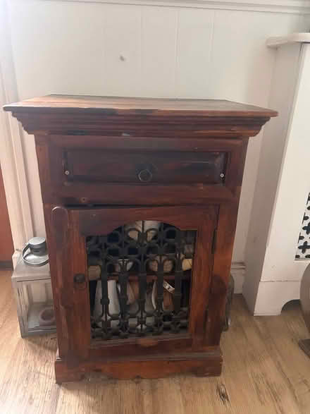 Photo of free Solid wood cupboard (Al7 4Qh) #1