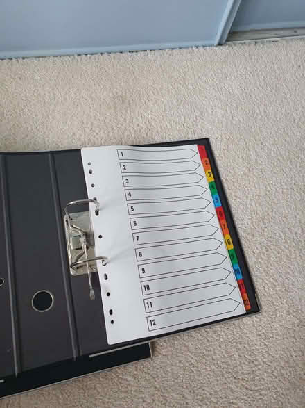 Photo of free A4 lever arch files (The Ronkswood WR4) #1
