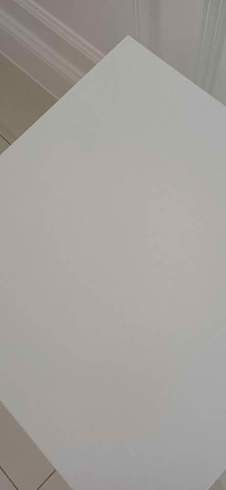 Photo of free White Bedside Table With One Drawer And A Shelf (Hiltingbury SO53) #2