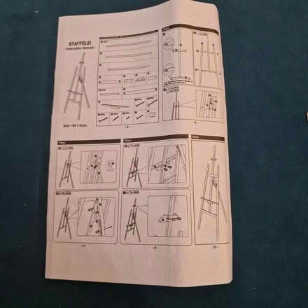 Photo of free Three wooden standing easles (Broadbridge Heath, RH12) #1