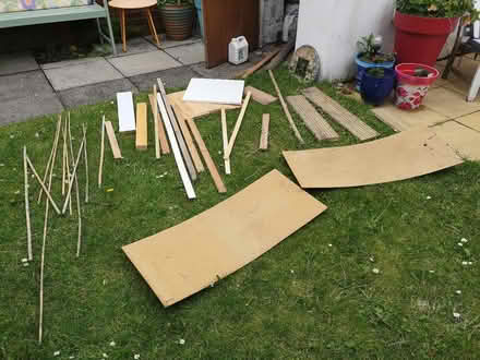 Photo of free Bits of wood, decking, canes (Joppa EH15) #1