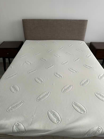 Photo of free “Silentnight” mattress topper (SE17 1 GT) #2