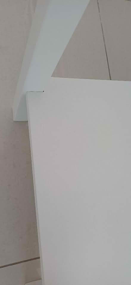 Photo of free White Bedside Table With One Drawer And A Shelf (Hiltingbury SO53) #3