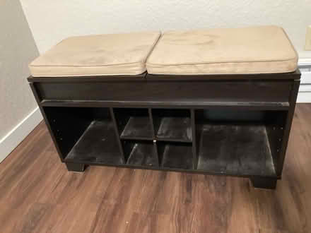 Photo of free Shoe Bench with Storage in Seat (Delridge West Seattle) #1