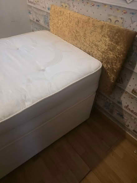 Photo of free Single Divan Bed, Mattress & Headboard (Harrow Weald HA3) #1