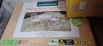 Photo of free Bistro set (Longden SY5) #1