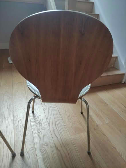 Photo of free Seven stackable Dining chairs (Walton on thams) #2