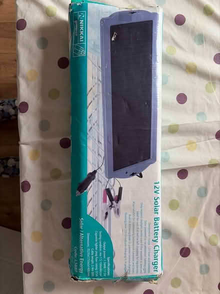 Photo of free 12v solar battery charger (Rosemount AB25) #1