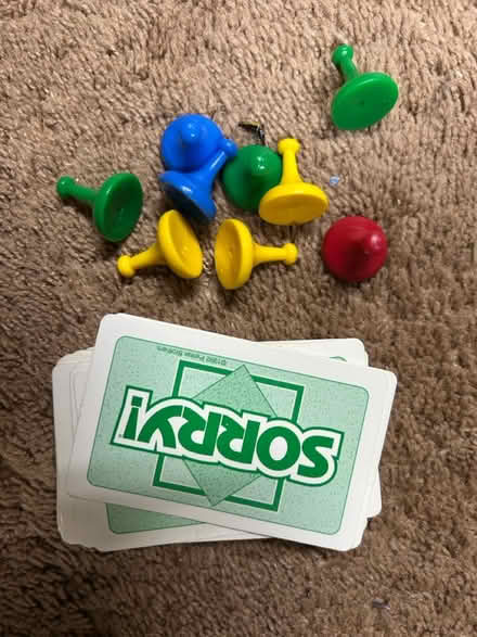Photo of free Pieces to Sorry game (Rockville, MD) #1