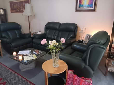 Photo of free 3 piece recliner lounge suite (Village Baxter retirement home) #1