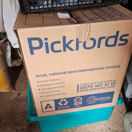 Photo of free Large cardboard box (Rayleigh SS6) #1