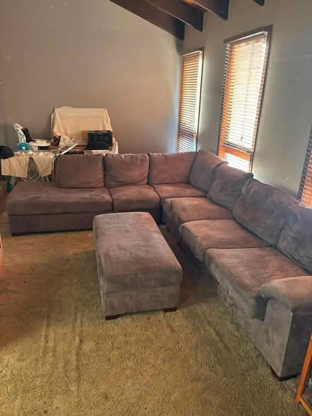 Photo of free Large sectional with fold out bed (St Helena) #2
