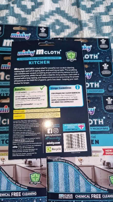 Photo of free Minky Cleaning Cloths (Shinfield RG2) #2