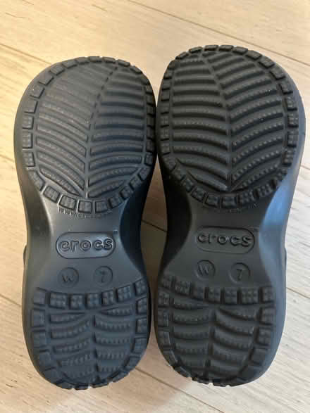 Photo of free NEW CROCS Womens Size 7 Black (UES) #2