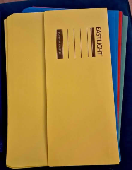 Photo of free Plastic files and cardboard folders (Broadbridge Heath, RH12) #2