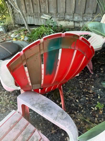 Photo of free Plastic Adirondack chairs (Saratoga) #3
