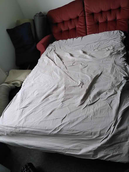 Photo of free Red Sofa Bed (Heath and Reach, LU7) #2