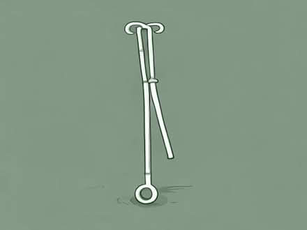 Photo of free Hospital arm-hold crutches (knee op / hip op) (Shirley B90) #1