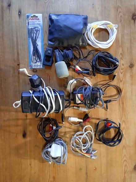 Photo of free Power adapters, chargers and cables leads plus ster (Wentnor SY9) #2