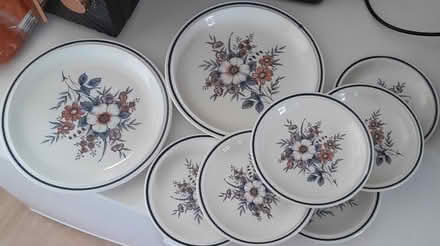 Photo of free 2 dinner plates 6 side plates (Brighton BN2) #1