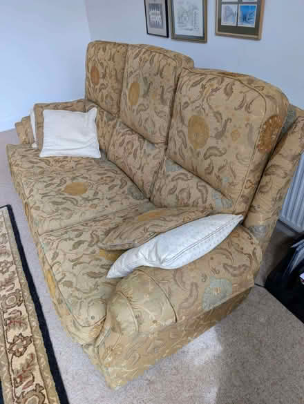 Photo of free 3 seater Sofa ( Vale bridgecraft) (Altrincham WA15) #1