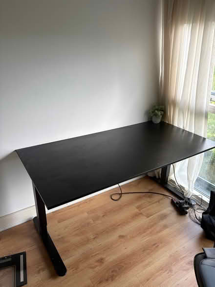 Photo of free Black desk (Leopardstown) #1