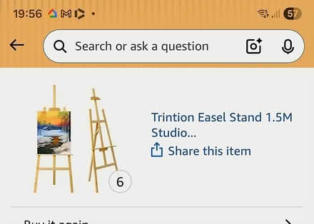 Photo of free Three wooden standing easles (Broadbridge Heath, RH12) #2