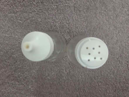 Photo of free Traditional glass salt & pepper shakers (Barkingside IG5) #2