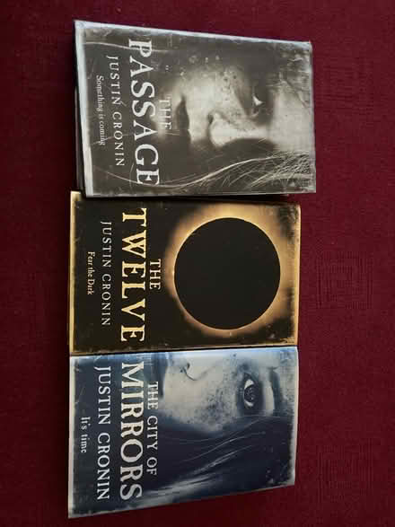 Photo of free Books: The Passage trilogy by Justin Cronin. (Dunfermline KY12) #1