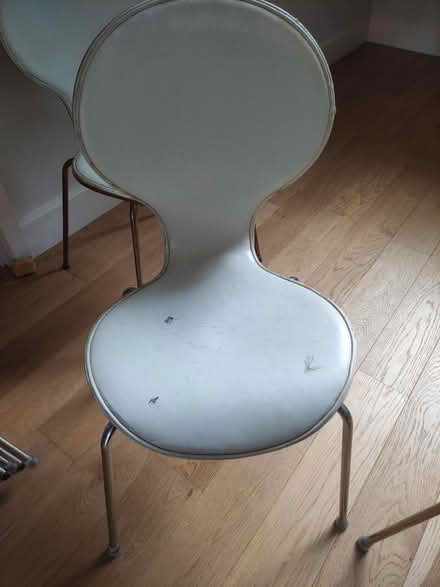Photo of free Seven stackable Dining chairs (Walton on thams) #1