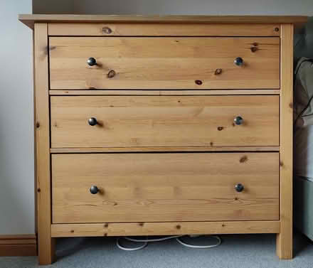 Photo of free IKEA 3 drawer chest of drawers (Birkhill DD2) #1