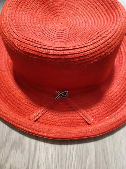 Photo of free 1 red summer hat + 1 brown crochet style beanie (Gilmerton EH17) #1