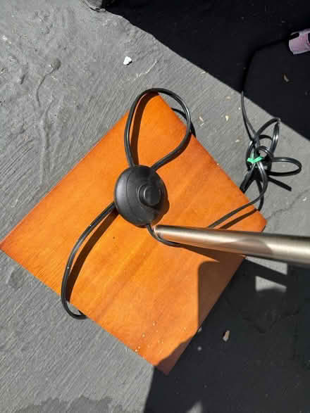 Photo of free Floor lamp w long rice paper shade (1075 Valencia Avenue) #2