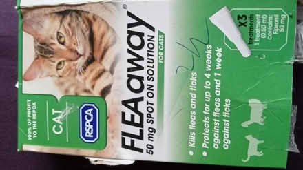 Photo of free Cat FLEAaway (TN4) #1