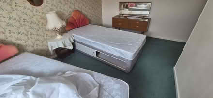 Photo of free 2 Single beds with mattress and headboard (Humphrey's End GL5) #2