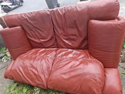 Photo of free Leather sofas (Cr7) #1